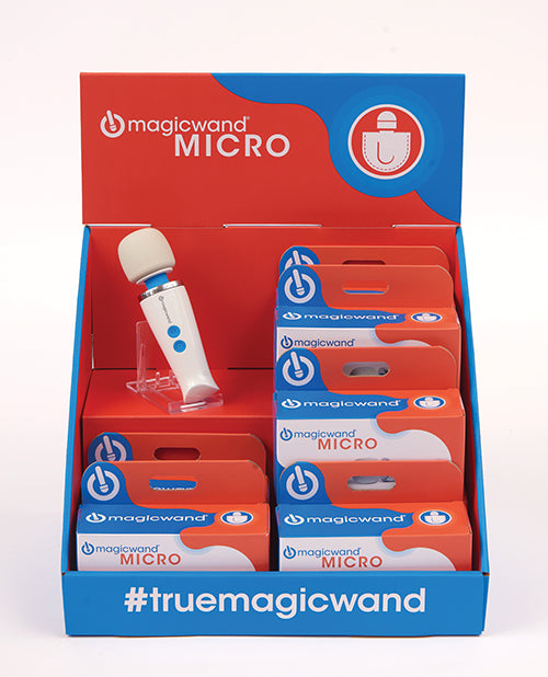 Vibratex Magic Wand Micro Countertop Display with Acrylic Stand