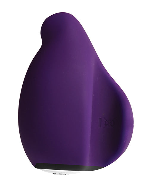 VeDO Yumi Deep Purple Silicone Finger Vibrator with 10 Modes