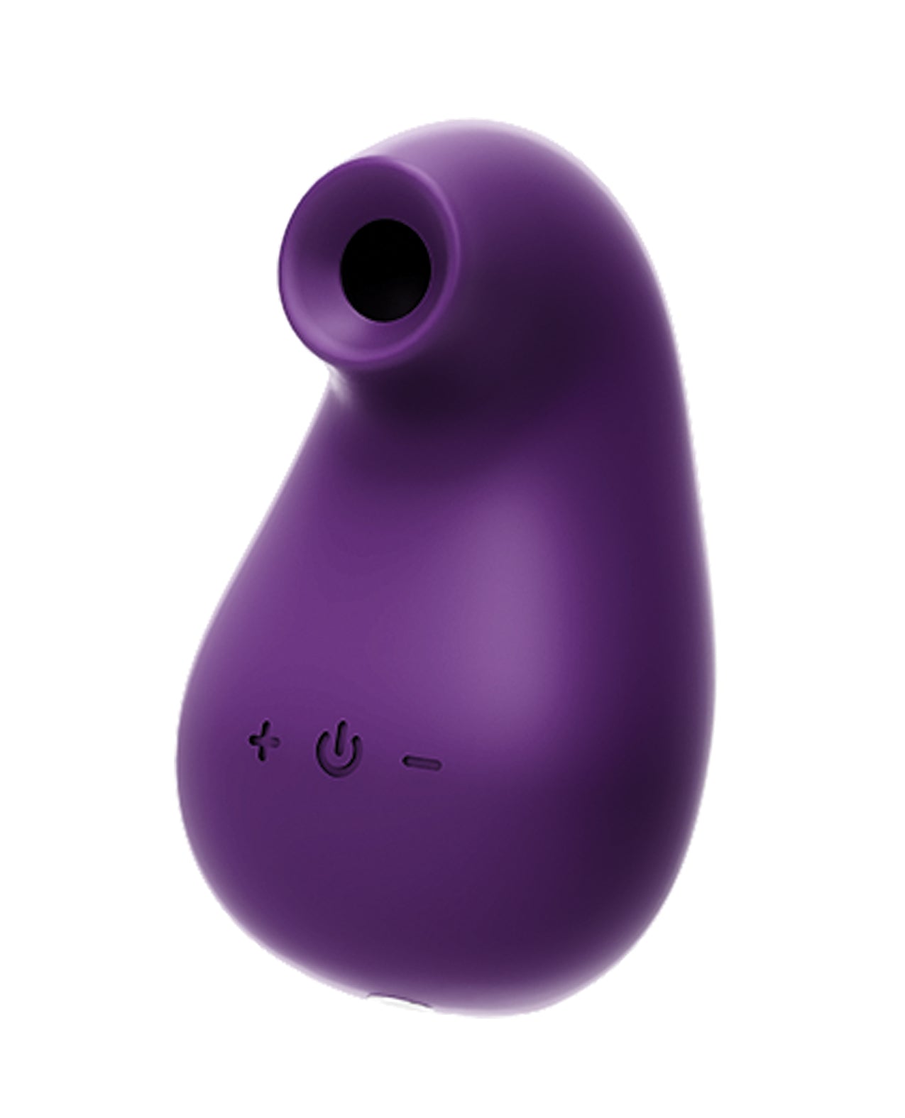 VeDO Suki Rechargeable Vibrating Sucker Stimulator with Ergonomic Handle - Deep Purple