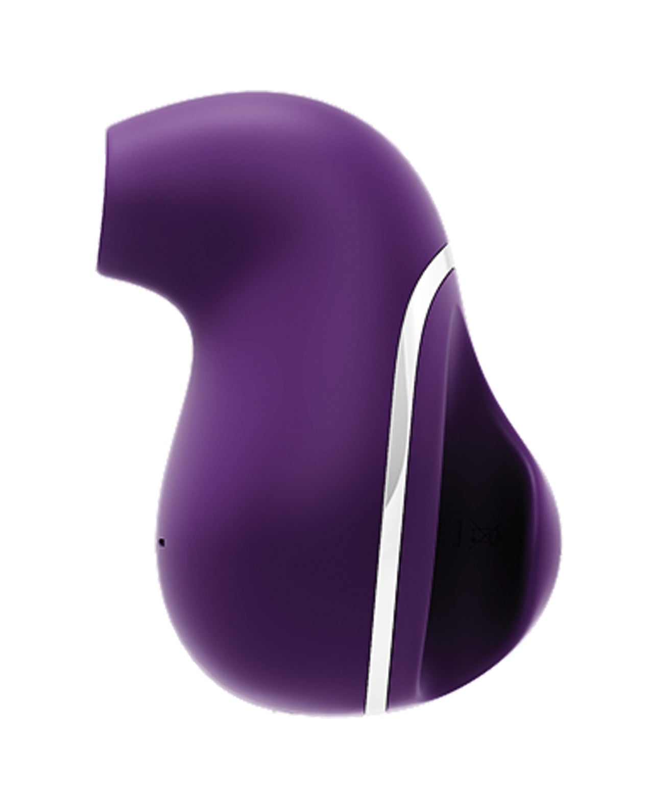 VeDO Suki Rechargeable Vibrating Sucker Stimulator with Ergonomic Handle - Deep Purple