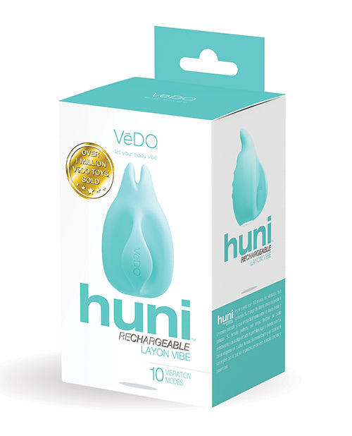 VeDO Finger Stimulator Turquoise Rechargeable 10 Vibration Modes Waterproof for Targeted Stimulation
