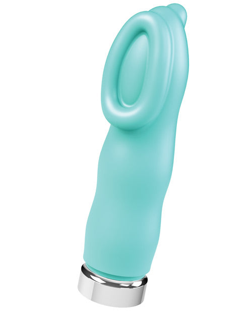 VeDO Luv Plus Rechargeable Clitoral Stimulator with Cupped Head – Tease Me Turquoise