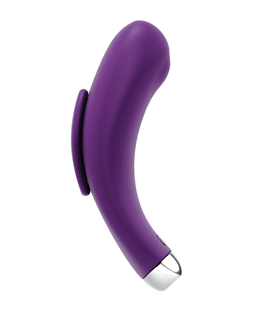 VeDO Niki Rechargeable Panty Vibe in Deep Purple with Bendable Design