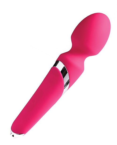 VeDO Wanda Rechargeable Wand Massager – Foxy Pink, Flexible Silicone