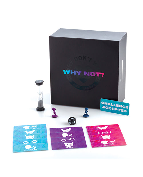 Why Not? Couples Board Game with 170 Cards for Intimate Date Nights