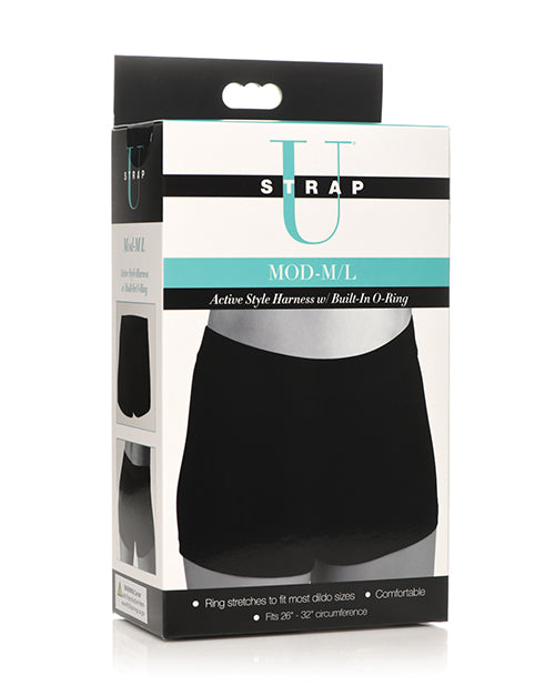Strap U Strap On Harness Boxer Brief O-Ring Supportive Waistband for Versatile Comfort and Packing