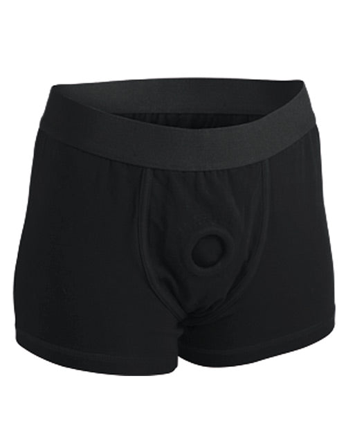 Strap U Mod Strap On Boxer Brief Harness with Stretch O-Ring