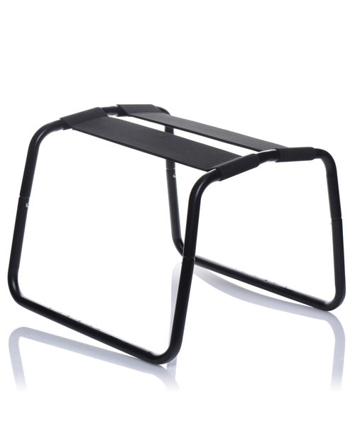 LoveBotz Bangin Extreme Sex Stool with Adjustable Harness and Raiser Bar
