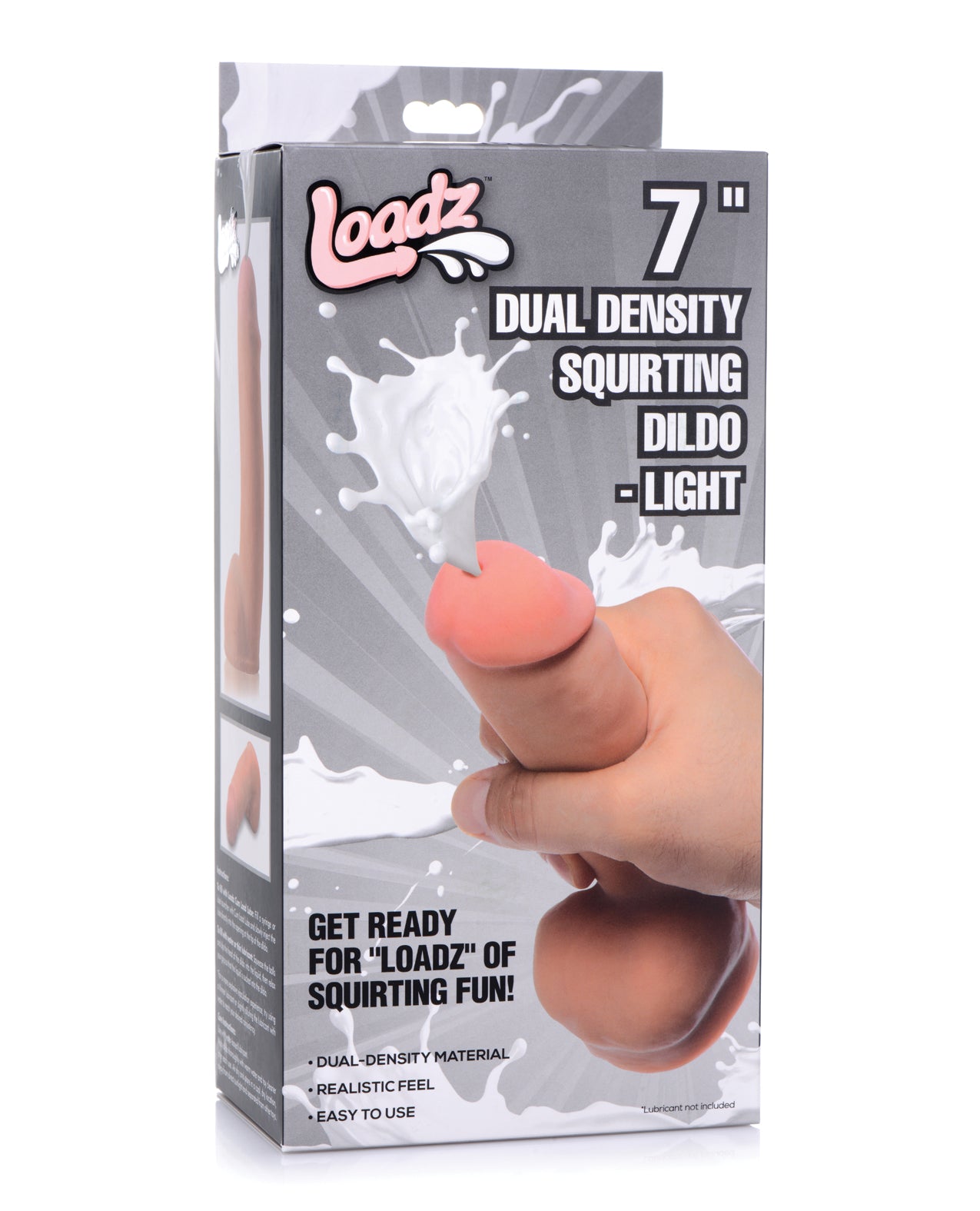 Loadz Dongs & Dildos Dual Density Squirting Dildo Realistic Texture for Interactive Adult Play