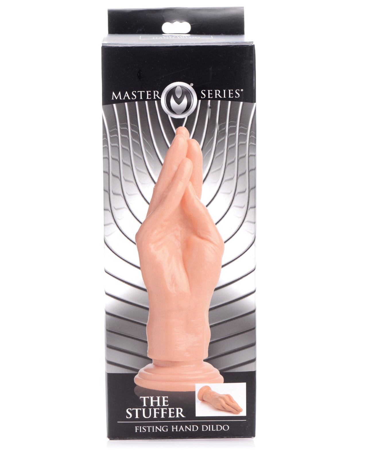 Master Series Dongs & Dildos Realistic Hand Shape Suction Cup Base for Intense Penetration and Hands-Free Play