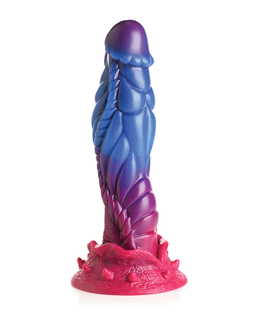 Intruder Alien Silicone Dildo with Cosmic Glitter and Suction Base