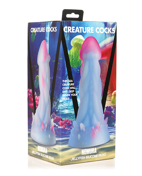 Creature Cocks Silicone Dildo with Mushroom Head and Suction Base for Fantasy Roleplay Pleasure