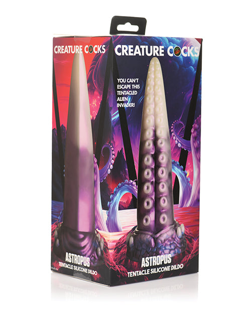 Creature Cocks Silicone Dildo Textured Suckers Tapered Tip for Fantasy Roleplay Pleasure