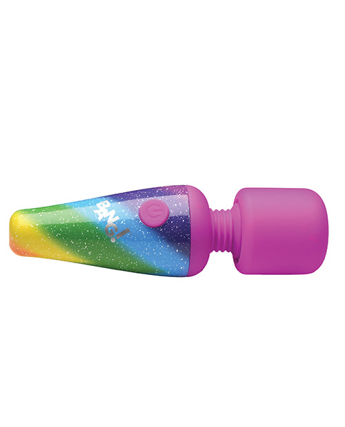Bang! Massage Product Rainbow Mini Wand with Flexible Neck and Multiple Vibrations for Personal Massage