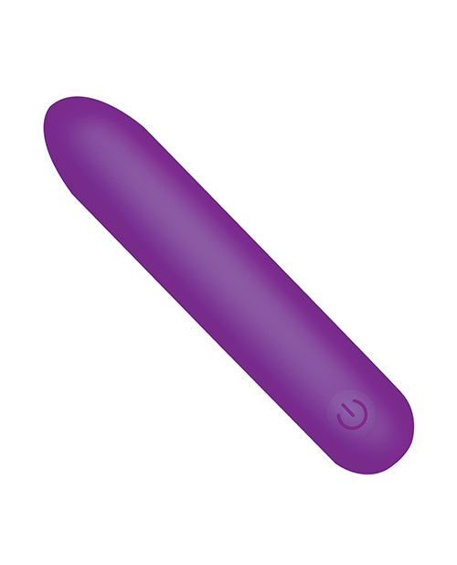 Bang! Tapered Flexible Silicone Bullet - Purple