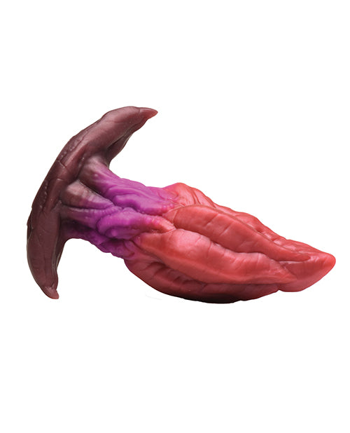 Large Creature-Inspired Silicone Butt Plug with Flared Base