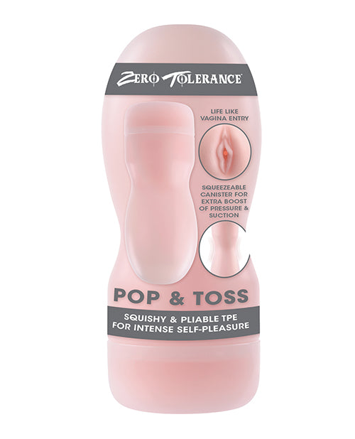 Zero Tolerance Masturbator with Soft Realistic Entry and Textured Channel for Intense Sensation