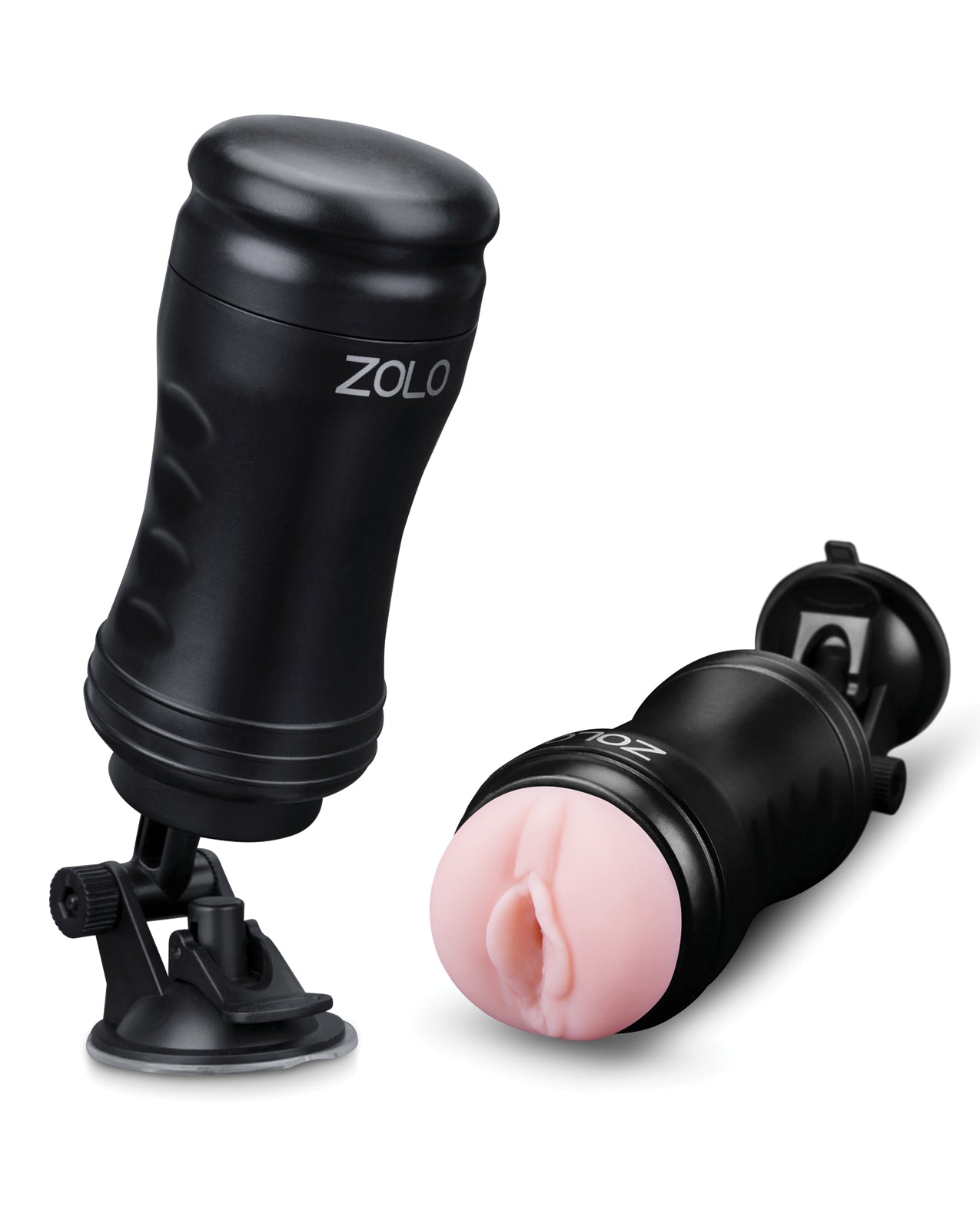 Hands-Free Solo Flesh Stroker with Suction Mount and Realistic Texture
