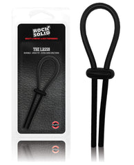 Rock Solid Lasso Cockring - Black