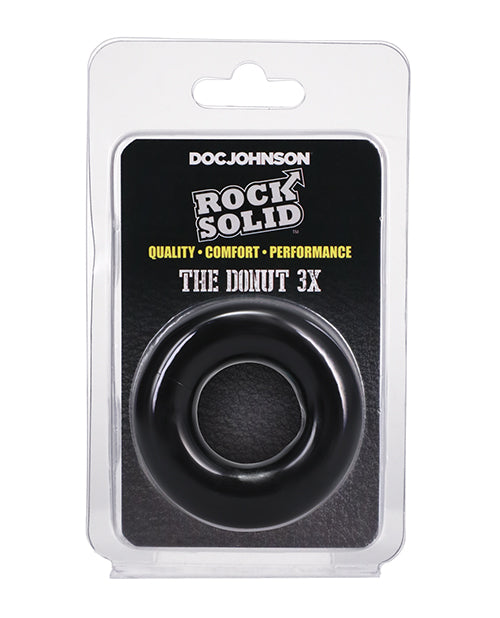 Rock Solid Penis Enhancement Donut C-Ring Super Stretchy TPE Phthalate-Free Design for Intimate Support