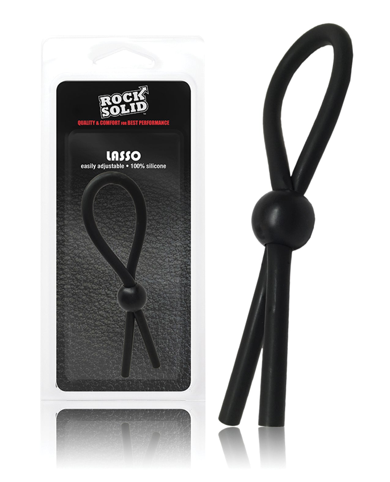 Rock Solid Penis Enhancement Adjustable Silicone Lasso Durable Cord for Personalized Support