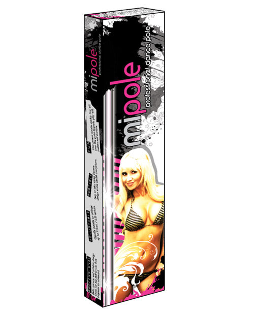 MiPole Position Aid Professional Dance Pole Chrome Finish Portable Kit for Home Fitness and Dance