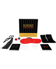 Kheper Games Bondage Seductions Couples Card Game with Silk Ties and Blindfold for Romantic Exploration