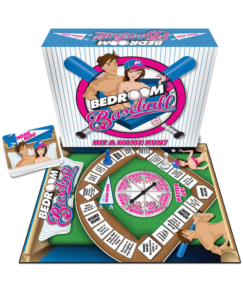 Ball and Chain Games for Romance Bedroom Baseball Board Game with Activity Cards and Spinner for Couples Intimacy