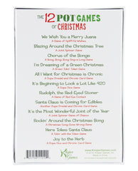 The 12 Pot Games of Christmas Holiday Party Game Set