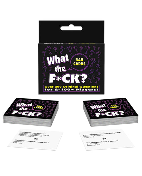 Kheper Games Bar Card Game with 200 Raunchy Questions and Compact Design for Party Entertainment