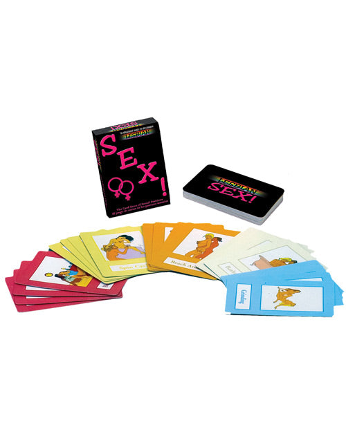 Kheper Games Lesbian Sex Card Game with Bilingual Feature and Three Play Modes for Romantic Couple Connection