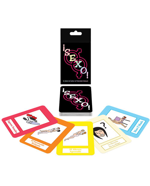 Kheper Games SEXO! Romantic Card Game Spanish Illustrated Cards for Creative Couples and Party Play