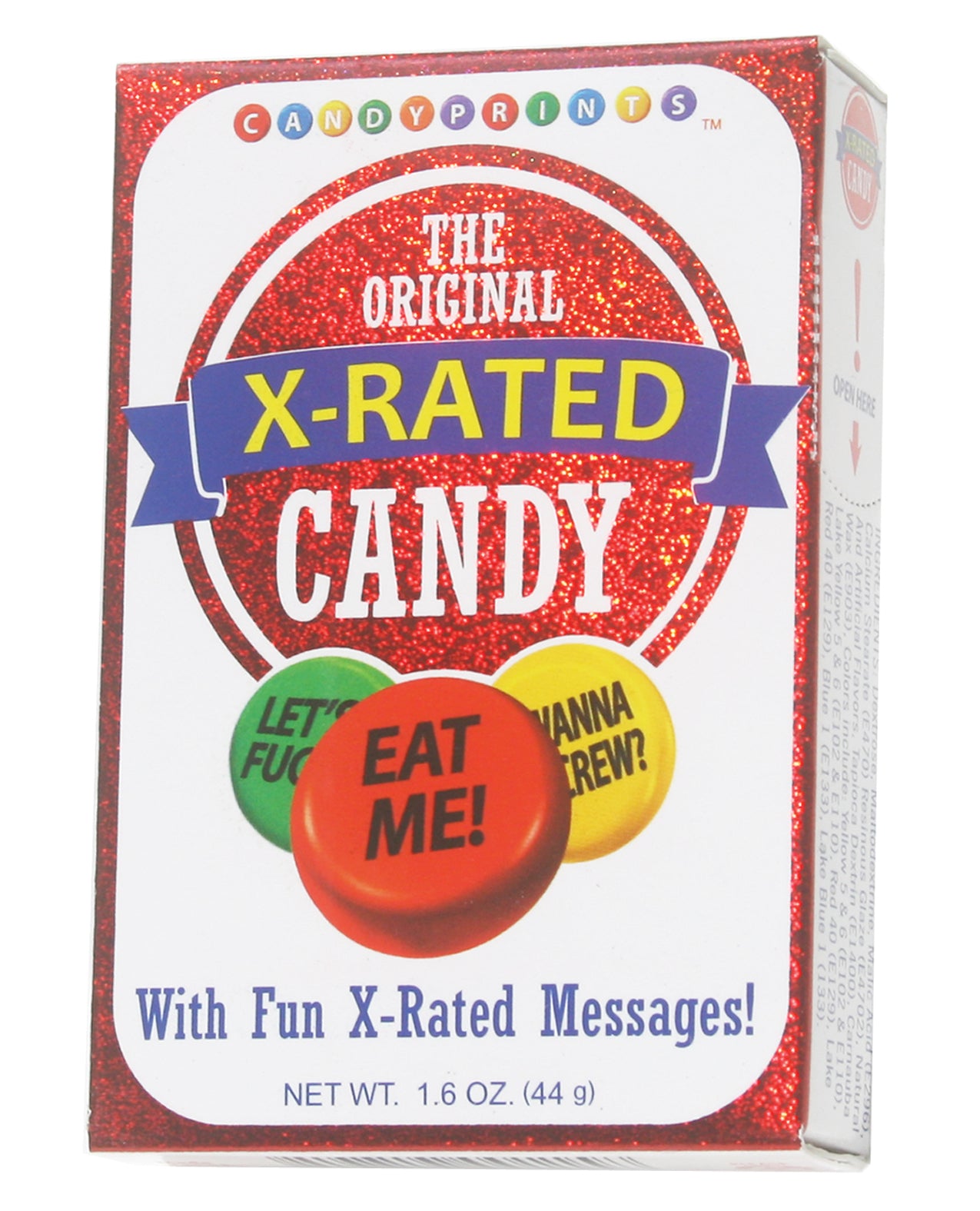 Candy Prints Bachelorette & Party Supplies Adult Novelty Candy with Funny Messages for Entertaining Party Favors