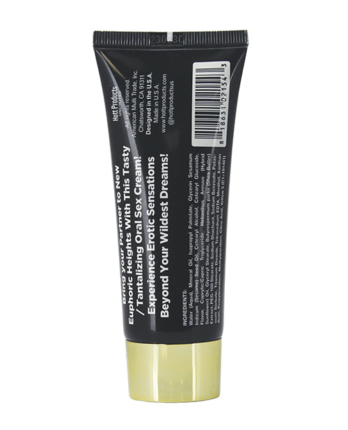 Oralicious Peaches n Cream Sexual Enhancer Cream with Cooling Menthol