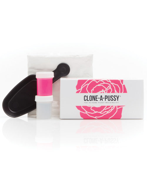 Clone-A-Pussy Dolls & Masturbators Hot Pink Silicone Kit with Algae-Based Powder for Unique Intimate Crafting