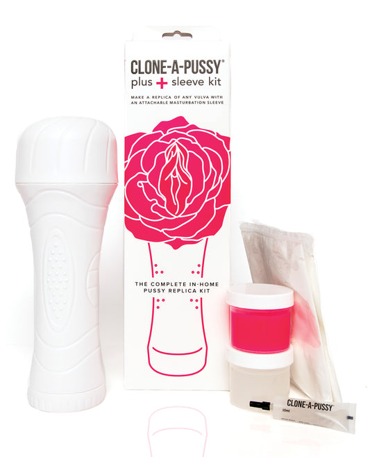 Clone-A-Pussy Dolls & Masturbators Custom Vulva Casting Kit with Attachable Sleeve for Personalized Stimulation