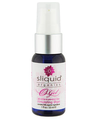 Sliquid Sexual Enhancers Vegan Clitoral Gel with Peppermint and Organic Botanicals for Intimate Stimulation