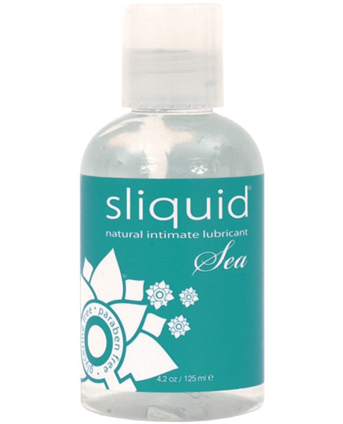 Sliquid Lubricant Water-Based with Seaweed Extracts and Vegan Formula for Intimate Moisture and Sensitive Skin