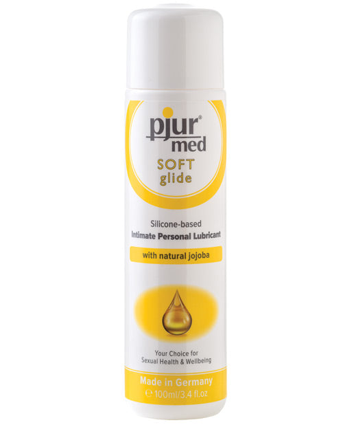 Pjur Med Lubricant Silicone-Based with Jojoba Oil Extra Long-Lasting for Sensitive Skin Comfort