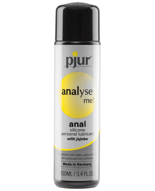 Pjur Analyse Me Silicone Personal Lubricant 100 ml Jojoba-Infused Long-Lasting Formula for Enhanced Comfort and Hydration