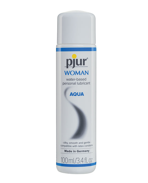 Pjur Woman Lubricant Water-Based Hypoallergenic Formula Latex Safe for Sensitive Skin and Daily Use