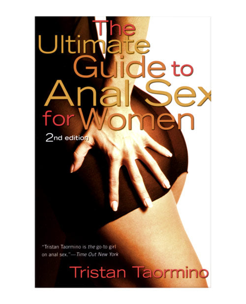 Simon and Schuster Instructional Book Comprehensive Anal Sex Advice Softbound Edition for Sexual Wellness Education