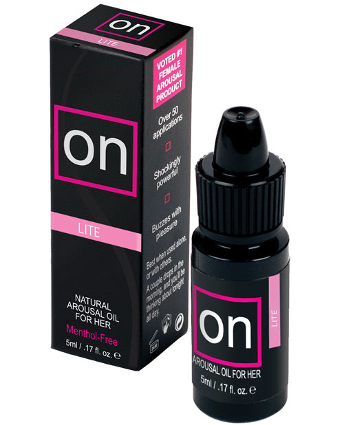 On Sexual Enhancers Natural Arousal Oil Lite Formula with No Artificial Dyes for Sensitive Skin