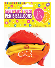 Candy Prints Bachelorette Party Balloons Colorful Penis Balloons Latex Set for Fun Decorations