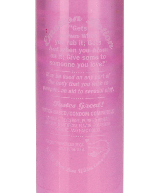 Emotion Lotion Bubblegum Flavored Warming Massage Oil