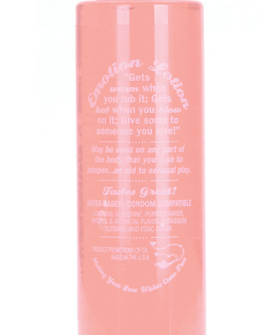 Emotion Lotion Cinnamon Warming Massage Oil with Sweet Flavor