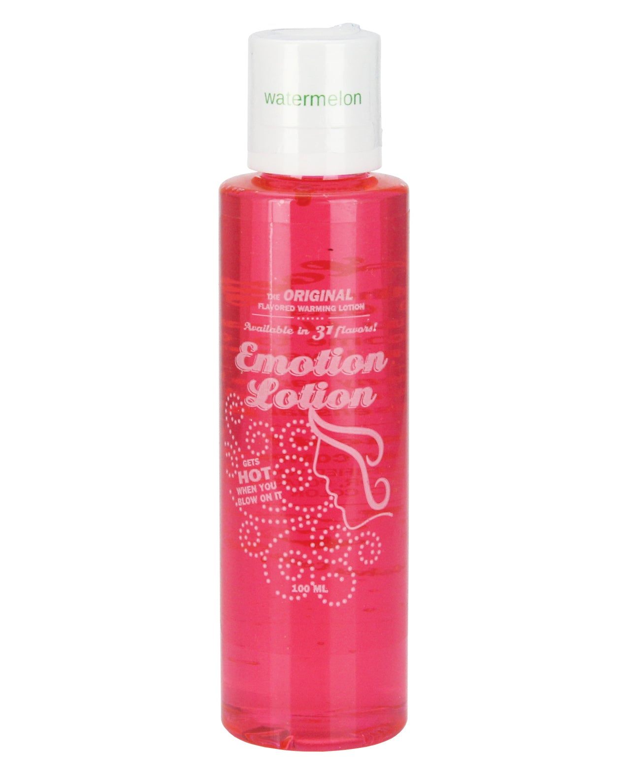 Emotion Lotion Massage Oil Watermelon Flavored Water-Based Warming Sensation for Sensual Massage