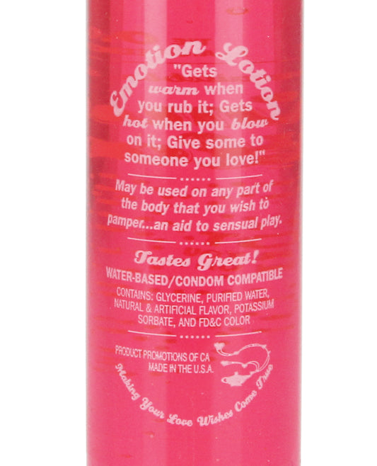 Emotion Lotion Watermelon Warming Massage Oil with Flavored Sensation