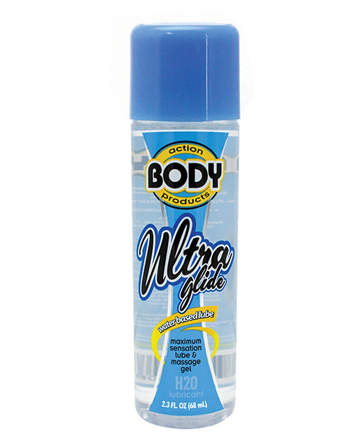 Body Action Lubricant Ultra Light Water Based Slick Texture Odorless Formula for Maximum Sensation