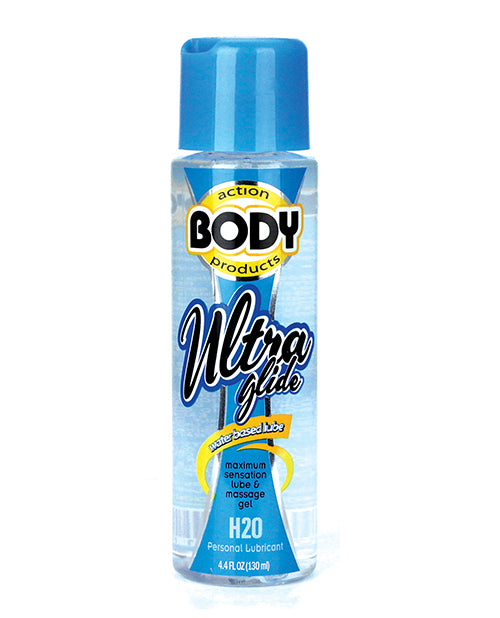 Body Action Water-Based Lubricant Ultra Light Clear and Odorless Formula for Enhanced Sensation